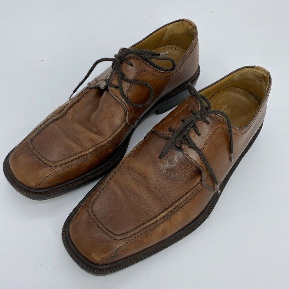 Magnanni Apron Toe Stitched Oxfords Mens US 9.5